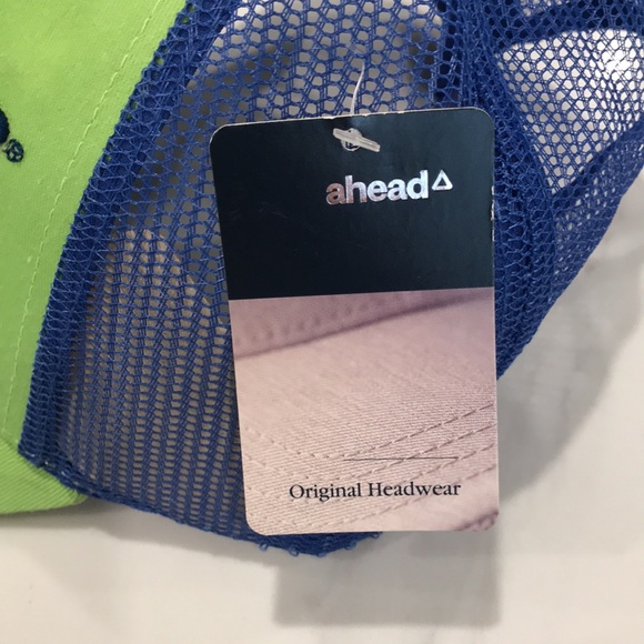 Blundstone Trucker Hat | snap back | green + blue - Picture 8 of 8